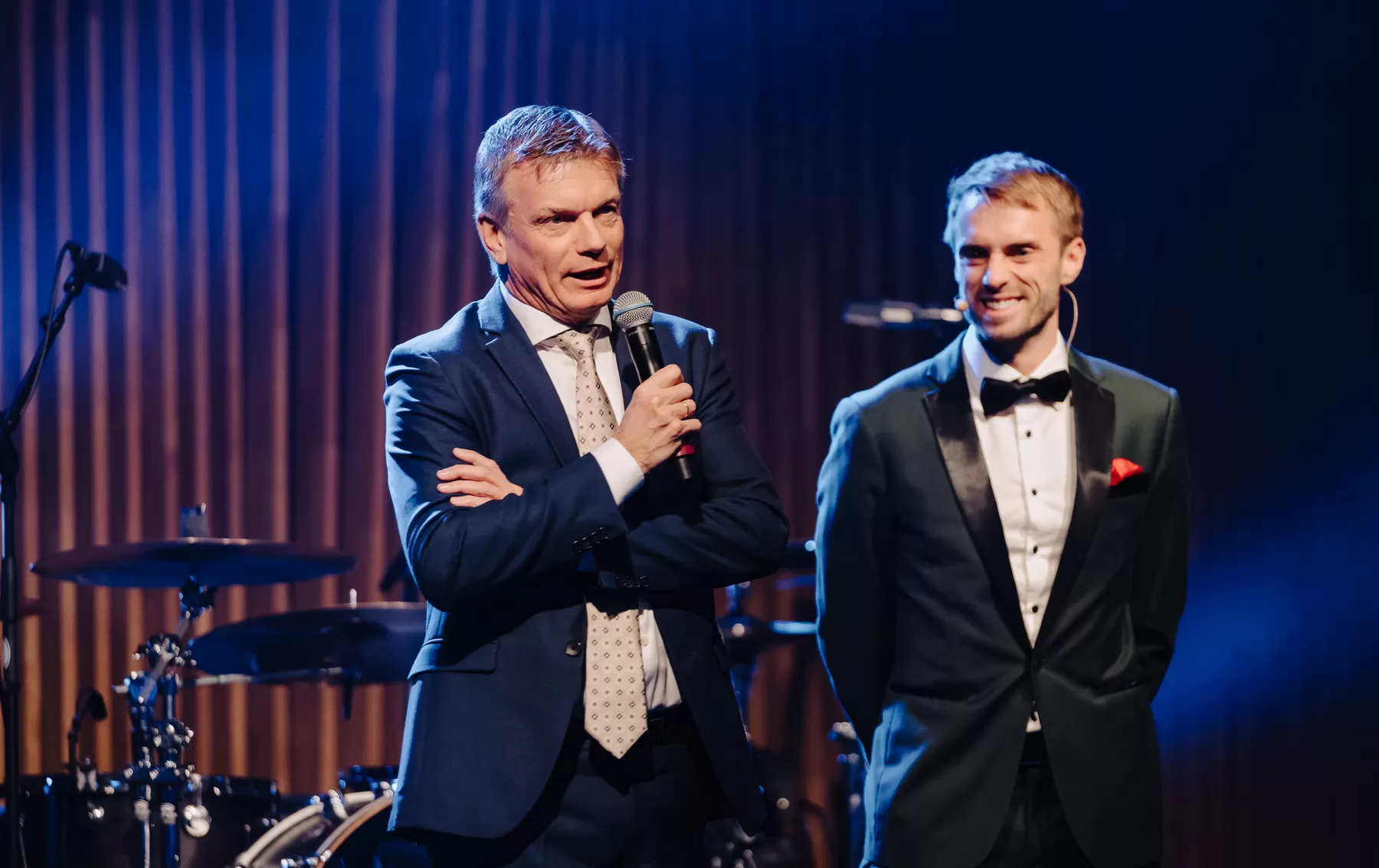 Hans Grane at the Troms Kraft 125th anniversary