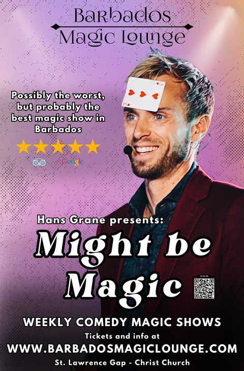 Hans Grane's Barbados Magic Lounge 2025 season show poster